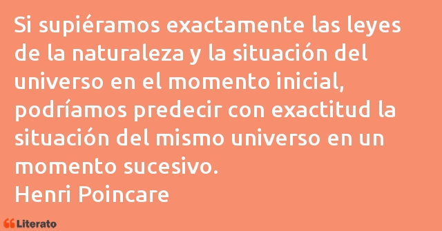 Frases de Henri Poincare