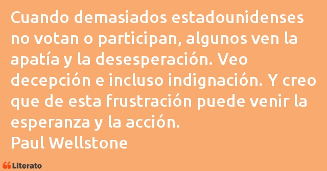 Frases de Paul Wellstone