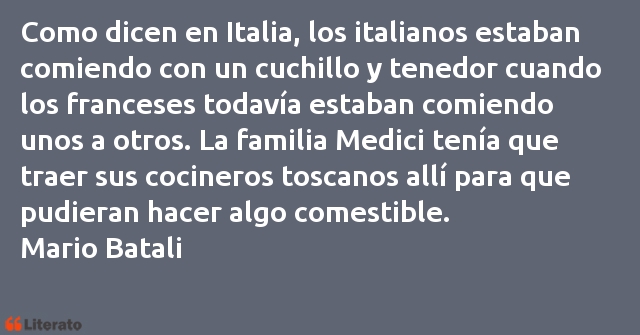 Frases de Mario Batali