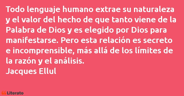 Frases de Jacques Ellul