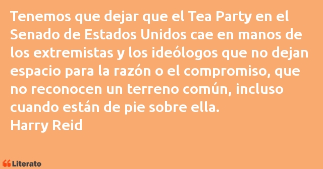 Frases de Harry Reid