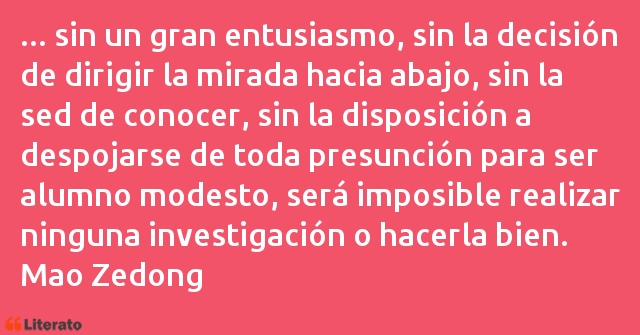 Frases de Mao Zedong