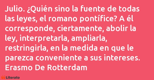 Frases de Erasmo De Rotterdam