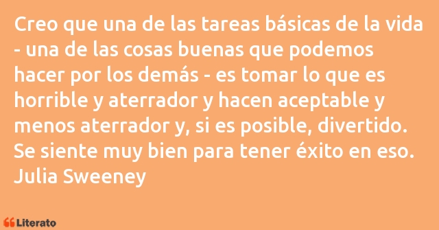 Frases de Julia Sweeney