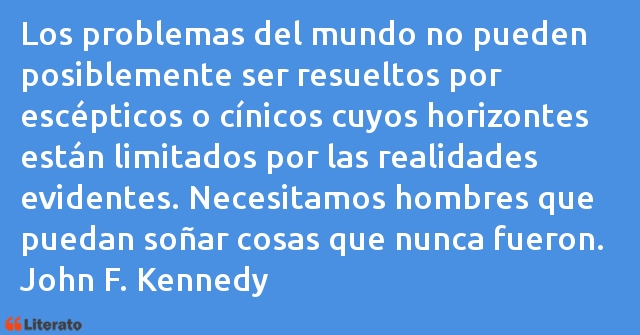 Frases de John F. Kennedy