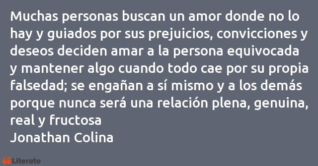 Frases de Jonathan Colina