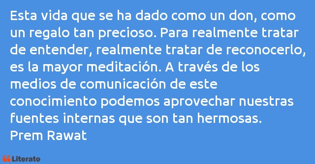 Frases de Prem Rawat