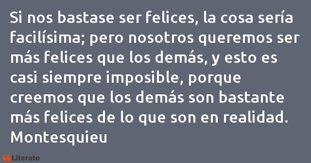 Frases de Montesquieu