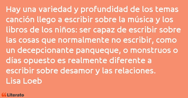 Frases de Lisa Loeb