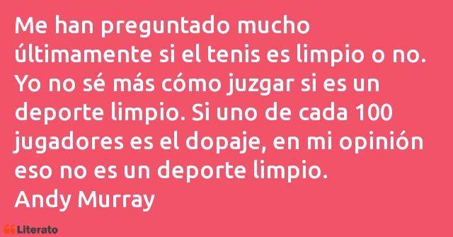 Frases de Andy Murray