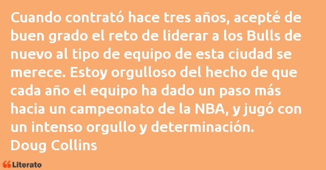 Frases de Doug Collins