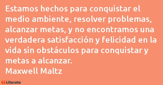 Frases de Maxwell Maltz