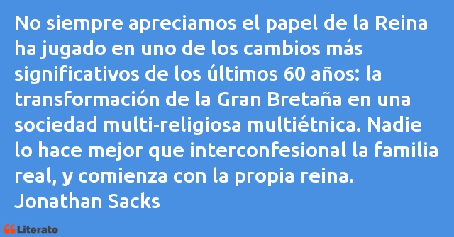 Frases de Jonathan Sacks