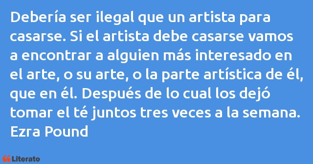 Frases de Ezra Pound