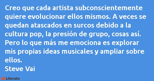 Frases de Steve Vai