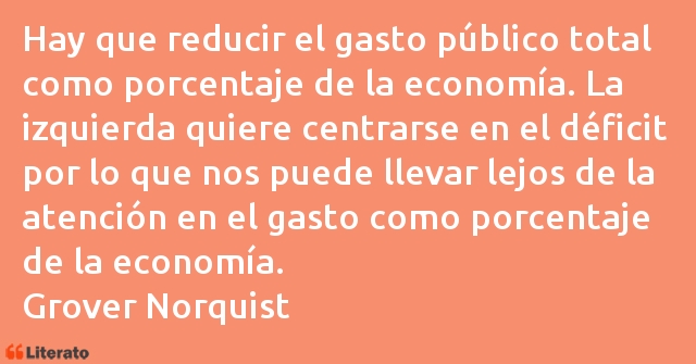 Frases de Grover Norquist