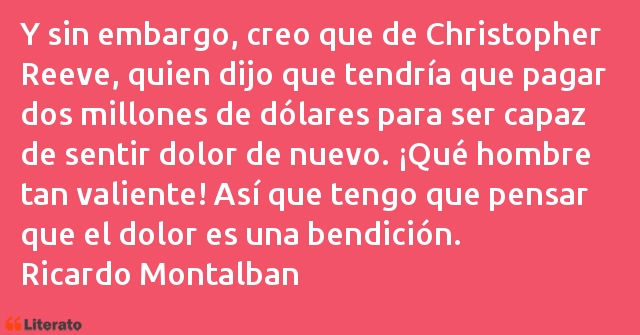 Frases de Ricardo Montalban