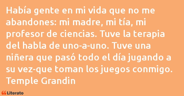 Frases de Temple Grandin