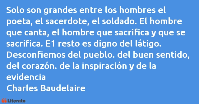 Frases de Charles Baudelaire