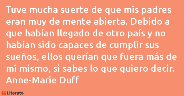 Frases de Anne-Marie Duff