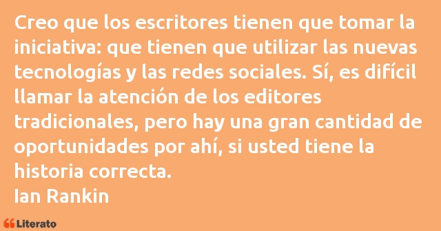 Frases de Ian Rankin