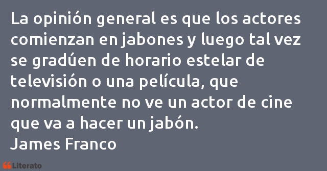 Frases de James Franco