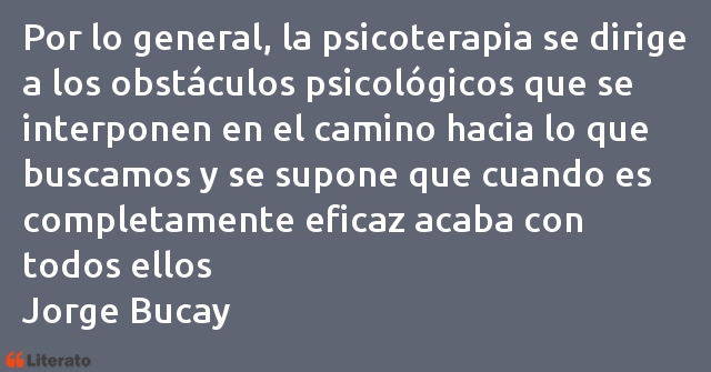 Frases de Jorge Bucay