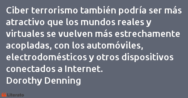 Frases de Dorothy Denning