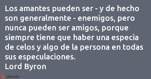 Frases de Lord Byron