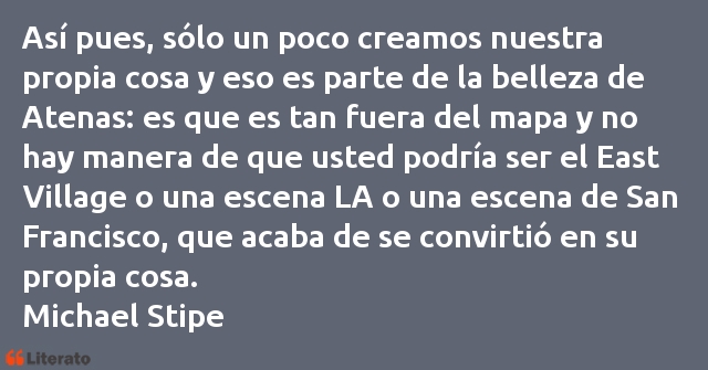 Frases de Michael Stipe