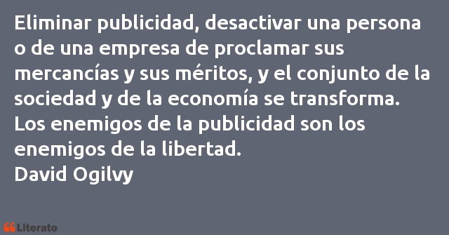 Frases de David Ogilvy