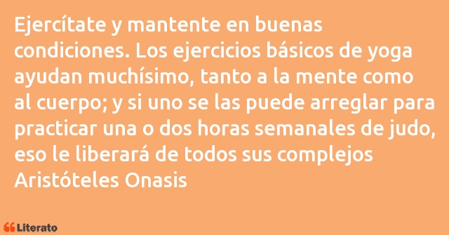 Frases de Aristóteles Onasis