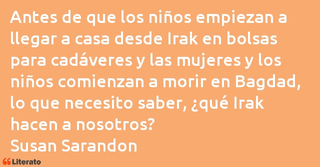 Frases de Susan Sarandon