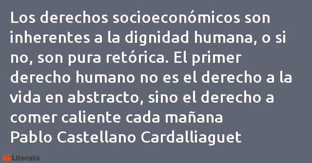 Frases de Pablo Castellano