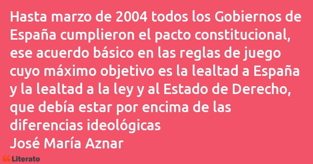 Frases de José María Aznar