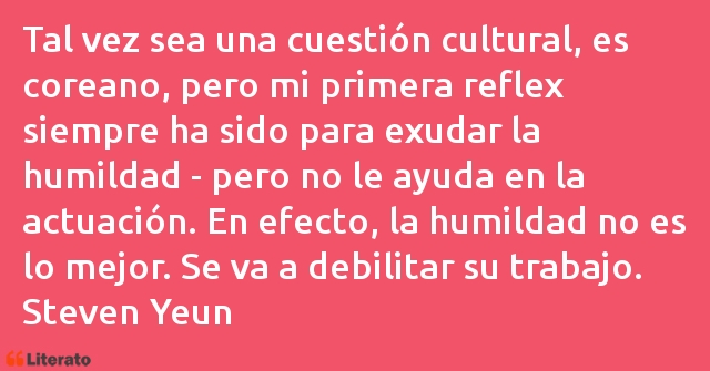 Frases de Steven Yeun