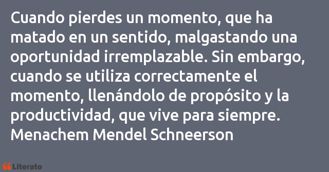 Frases de Menachem Mendel Schneerson