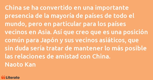 Frases de Naoto Kan