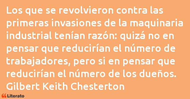 Frases de Gilbert Keith Chesterton