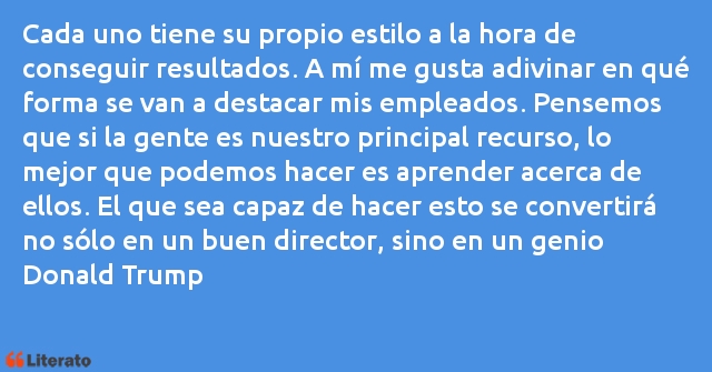 Frases de Donald Trump