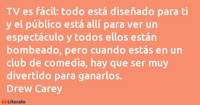 Frases de Drew Carey