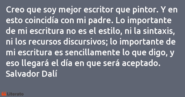 Frases de Salvador Dalí