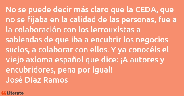 Frases de José Díaz Ramos