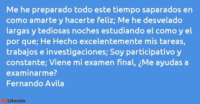 Frases de Fernando Avila