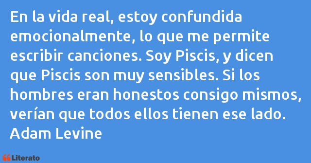 Frases de Adam Levine