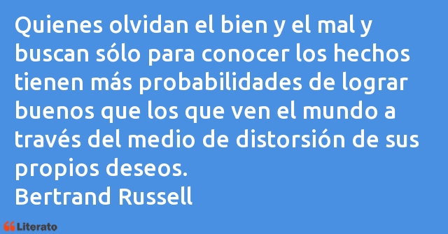 Frases de Bertrand Russell