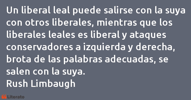 Frases de Rush Limbaugh