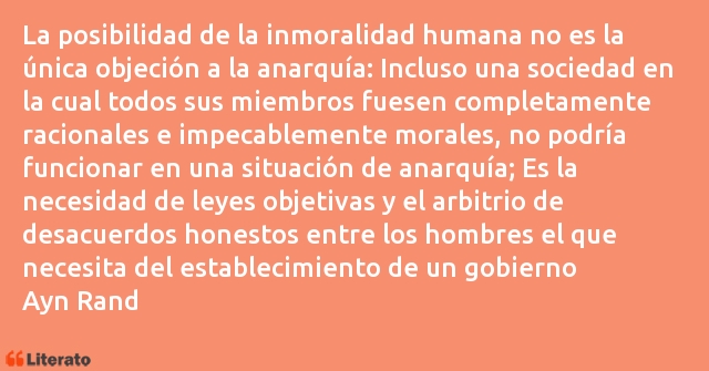 Frases de Ayn Rand