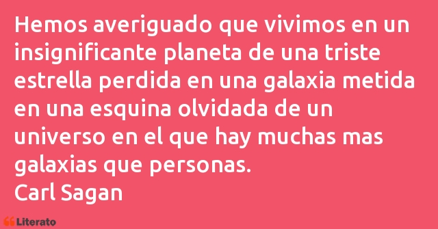 Frases de Carl Sagan