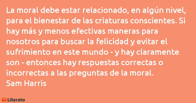 Frases de Sam Harris